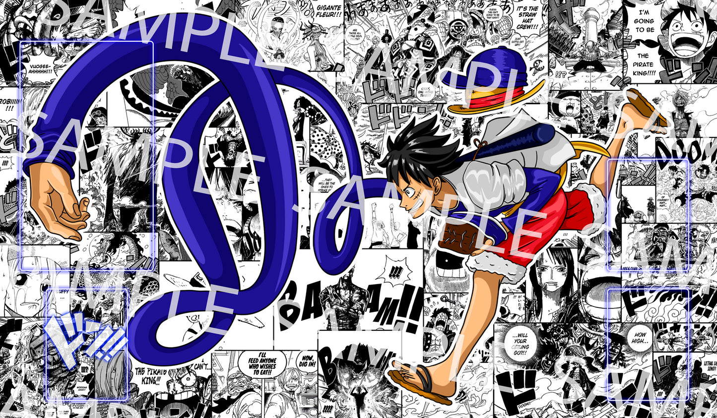 One Piece Luffy LA Dodgers 2