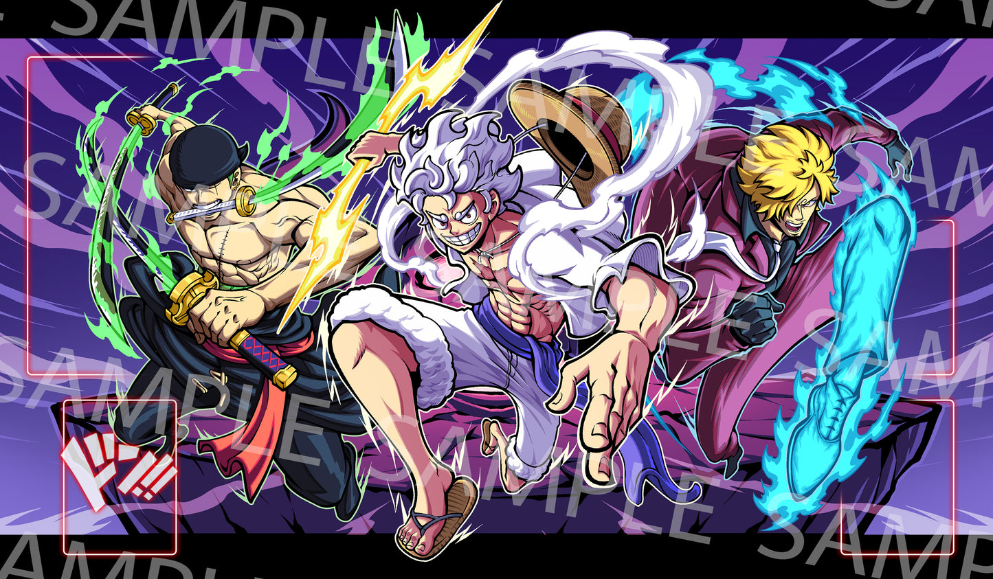 One Piece Monster Trio Playmat