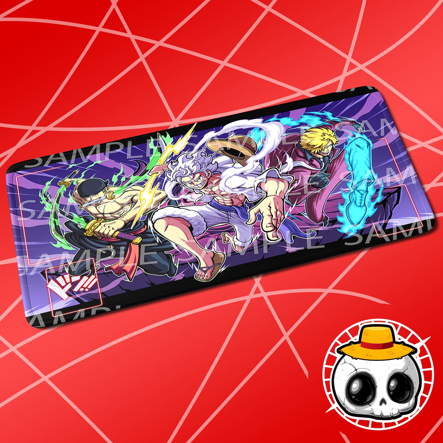 One Piece Monster Trio Playmat