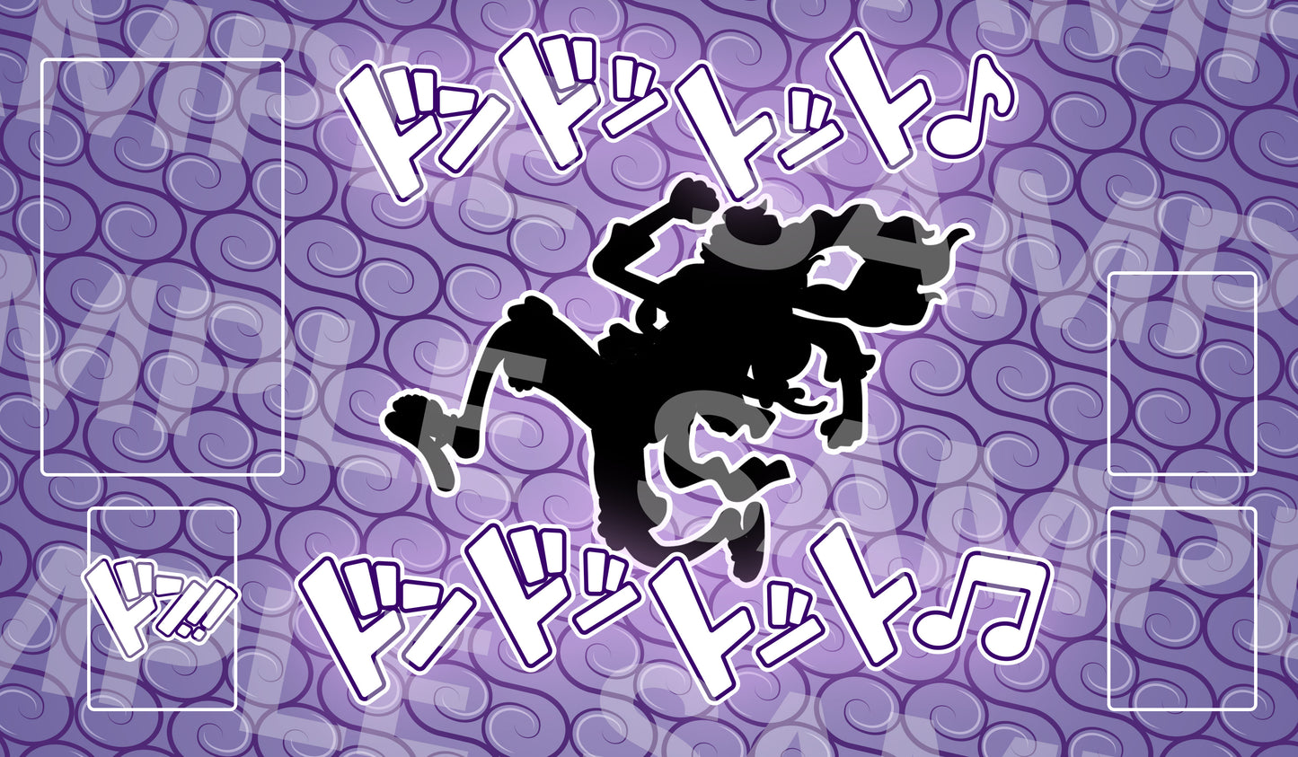 BUNDLE : One Piece Nika Drums Of Liberation Mat + DON!! Set.