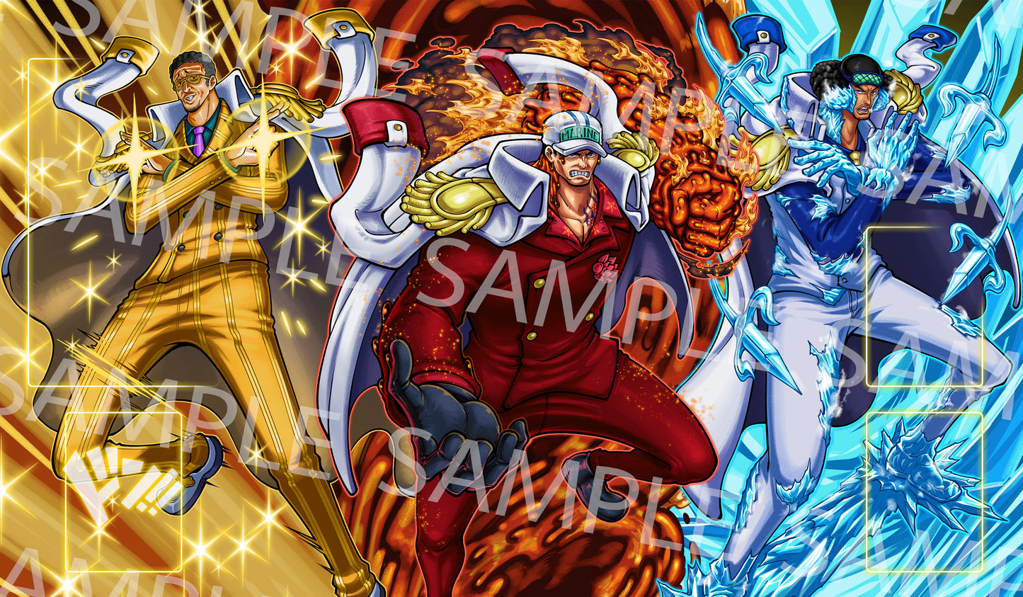 One Piece Old era Admirals