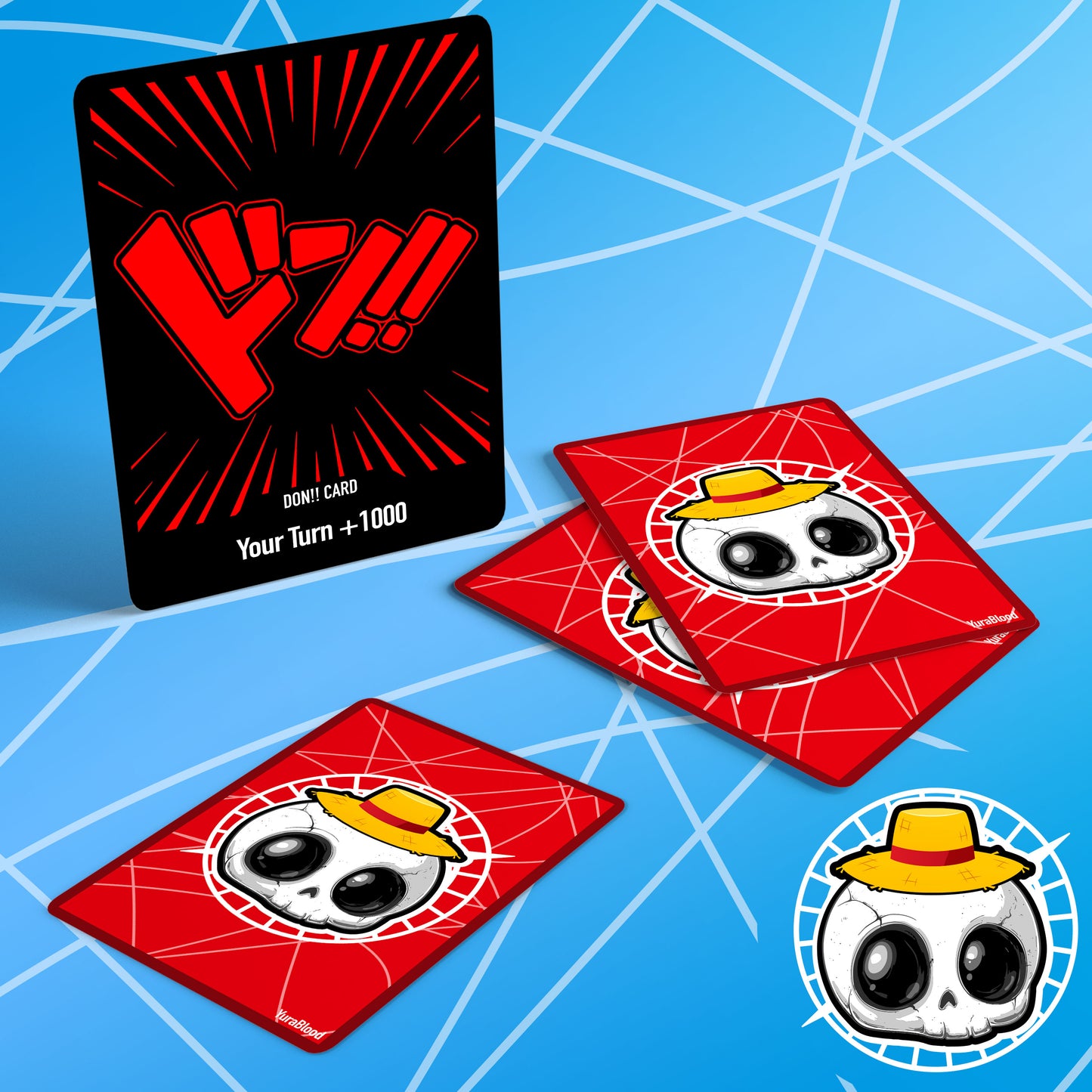 One Piece Custom DON!! Card