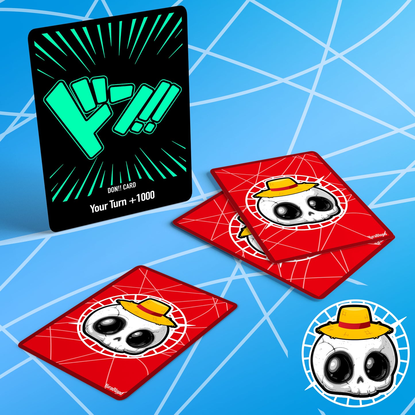 One Piece Custom DON!! Card
