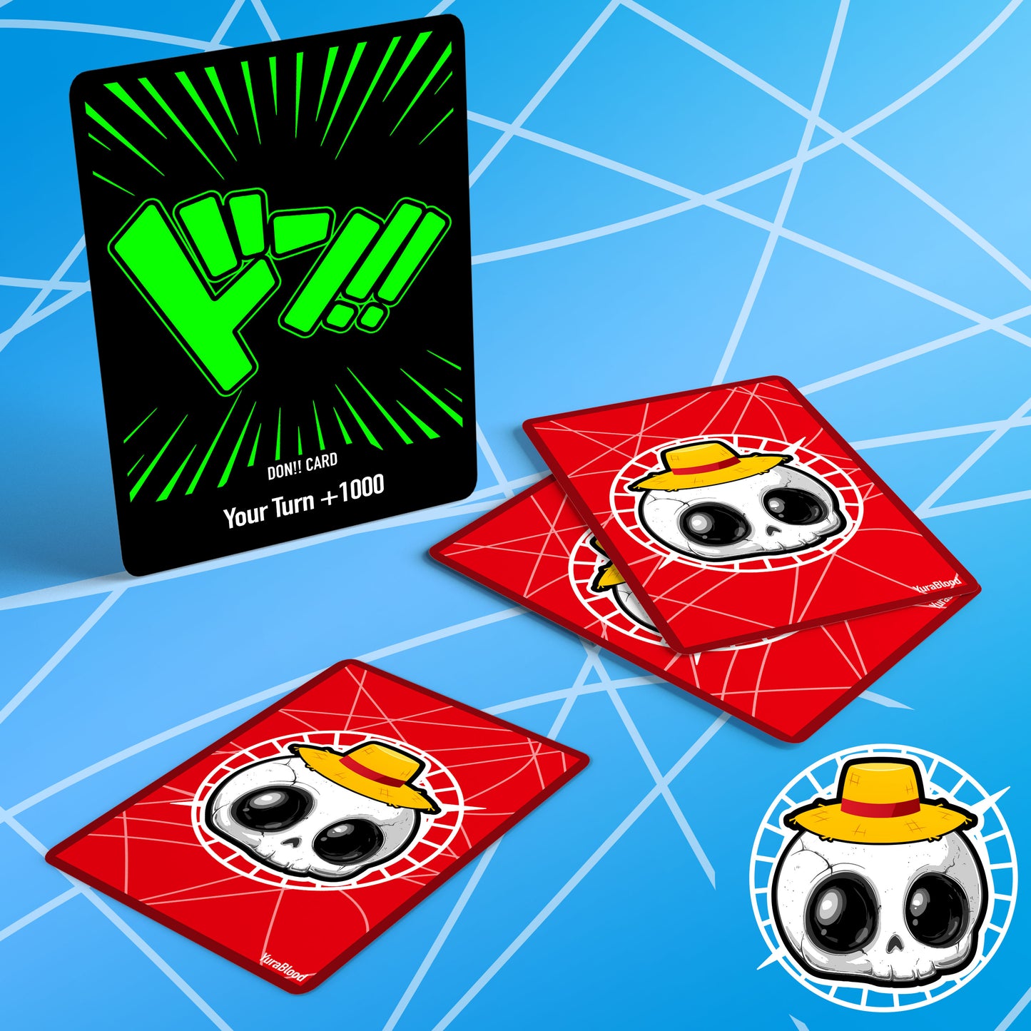 One Piece Custom DON!! Card