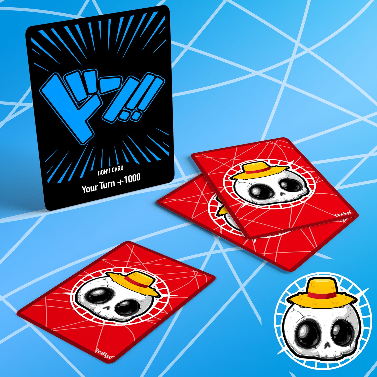 One Piece Custom DON!! Card