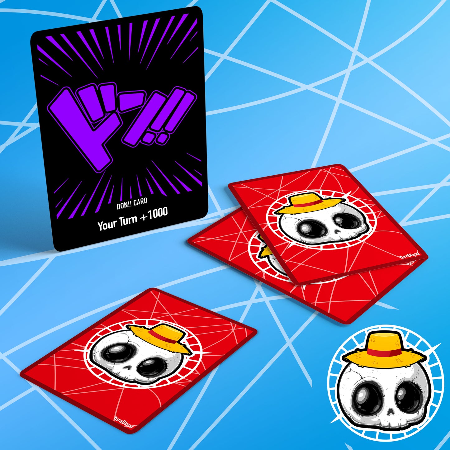 One Piece Custom DON!! Card