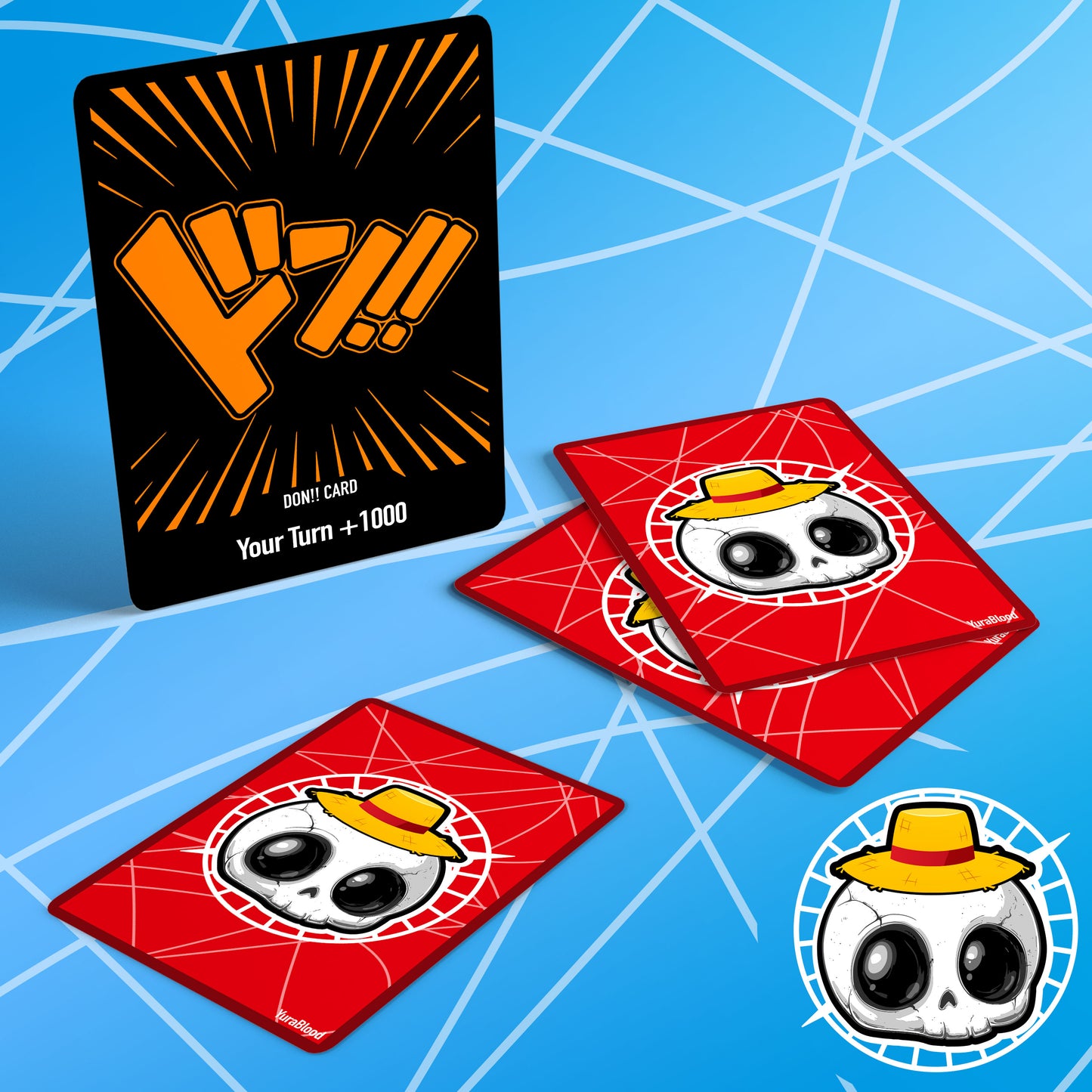 One Piece Custom DON!! Card