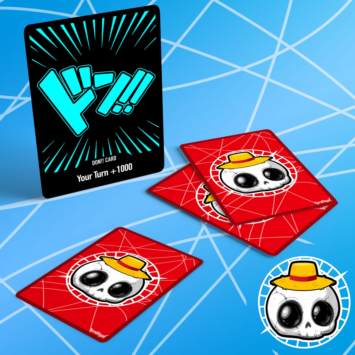 One Piece Custom DON!! Card
