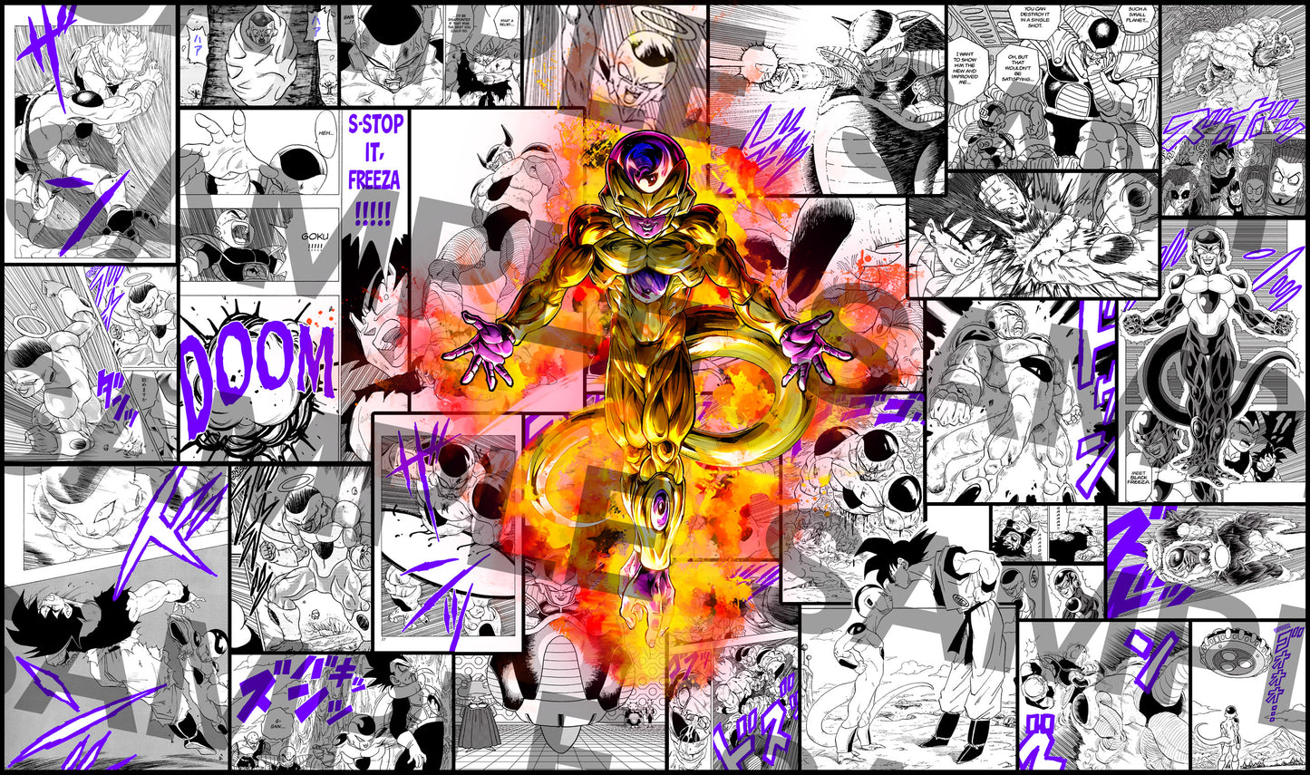Dragon Ball Playmat Frieza