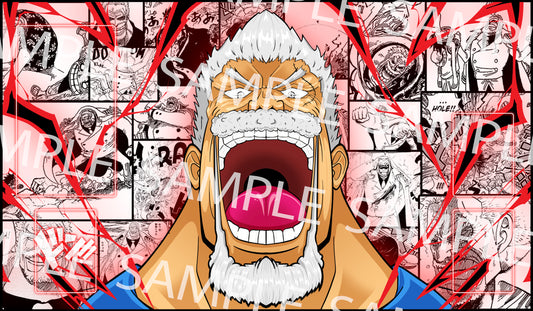 One Piece Monkey.D.Garp Playmat