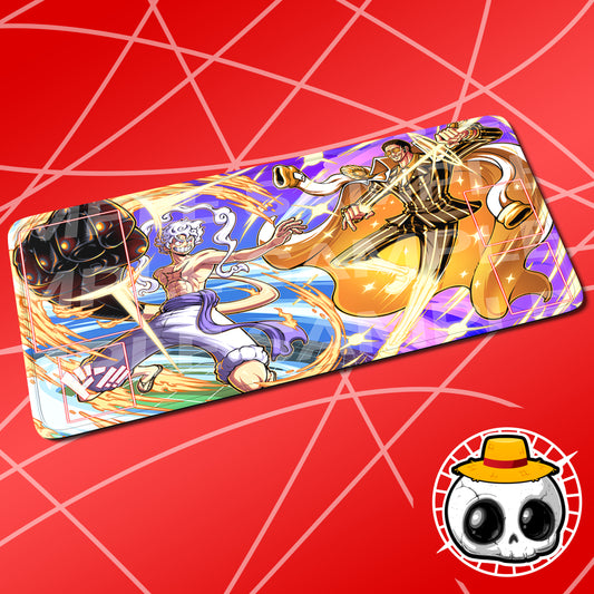 One Piece Playmat Monkey.D.Luffy VS. Borsalino Kizaru