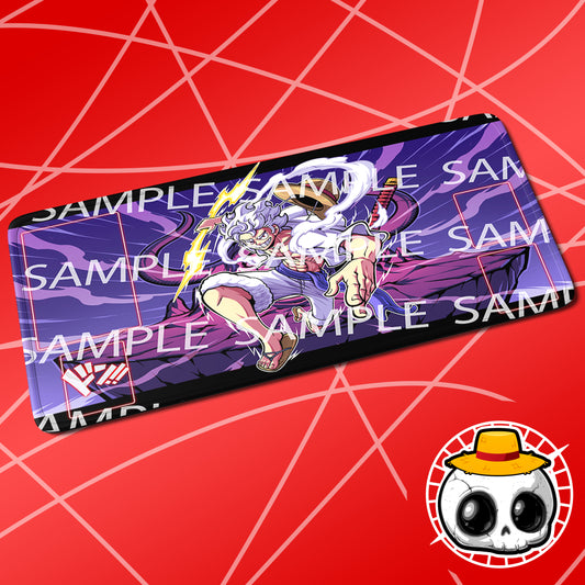 One Piece Luffy Gear 5 Onigashima Playmat