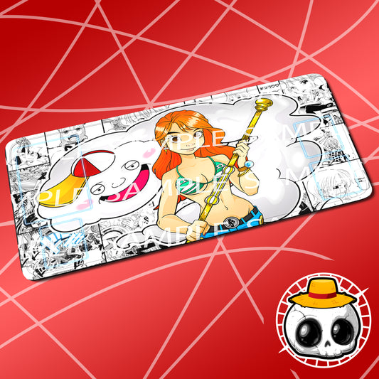 One Piece Nami Cartoon Playmat