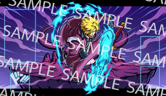 One Piece Sanji Playmat