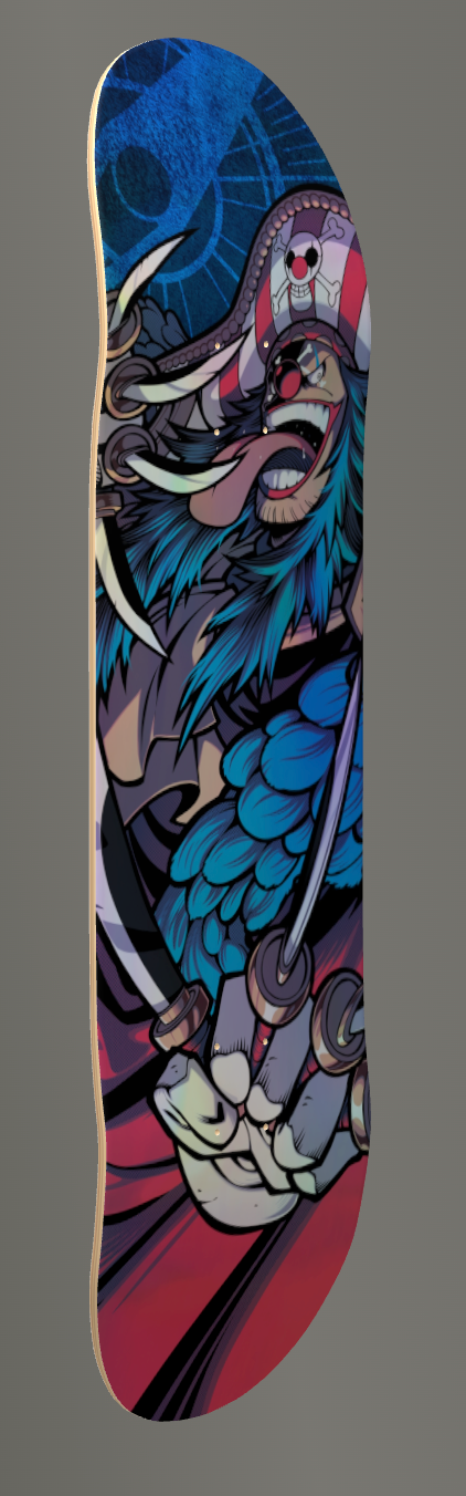 One Piece Limited edition Skateboard Deck